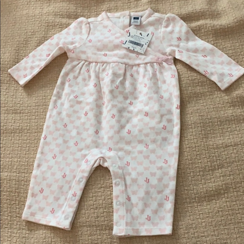 Janie and Jack onesie 0-3 months